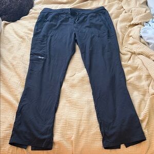 Grey's Anatomy Charcoal Grey Scrub Pants with Impact Label